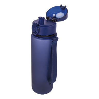 600ml Frosted Cylinder Water Bottle