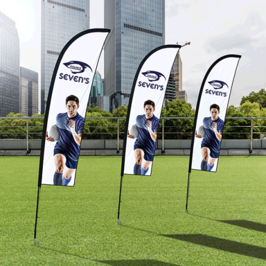 Wind Cheather Banners Deluxe Single Sided Digital
