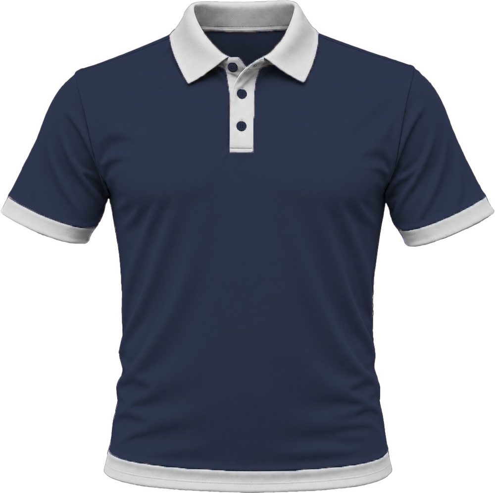 Summer Range Ringer Ladies Golf Shirt, Fitted Short Sleeve, Birdseye