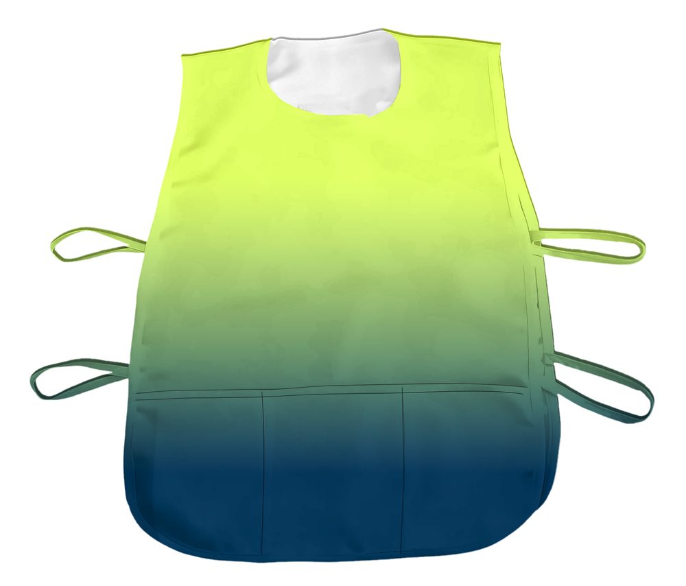 Dye Sub Unisex Caddy Bib, Mini Matt