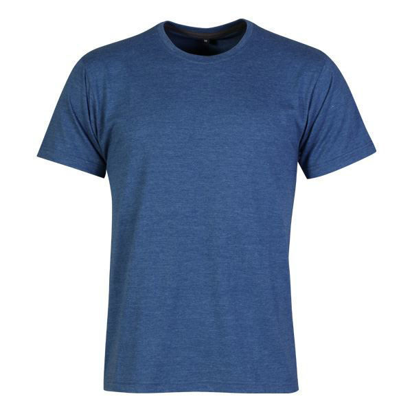 150g Fashion Fit T-Shirt -Mid Blue Melange End Of Range