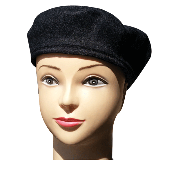BERET (BER11 REVERSIBLE BLACK / RED)