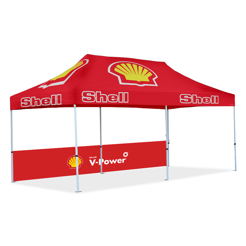 Gazebo 6m Unit, Half Wall, UV Print
