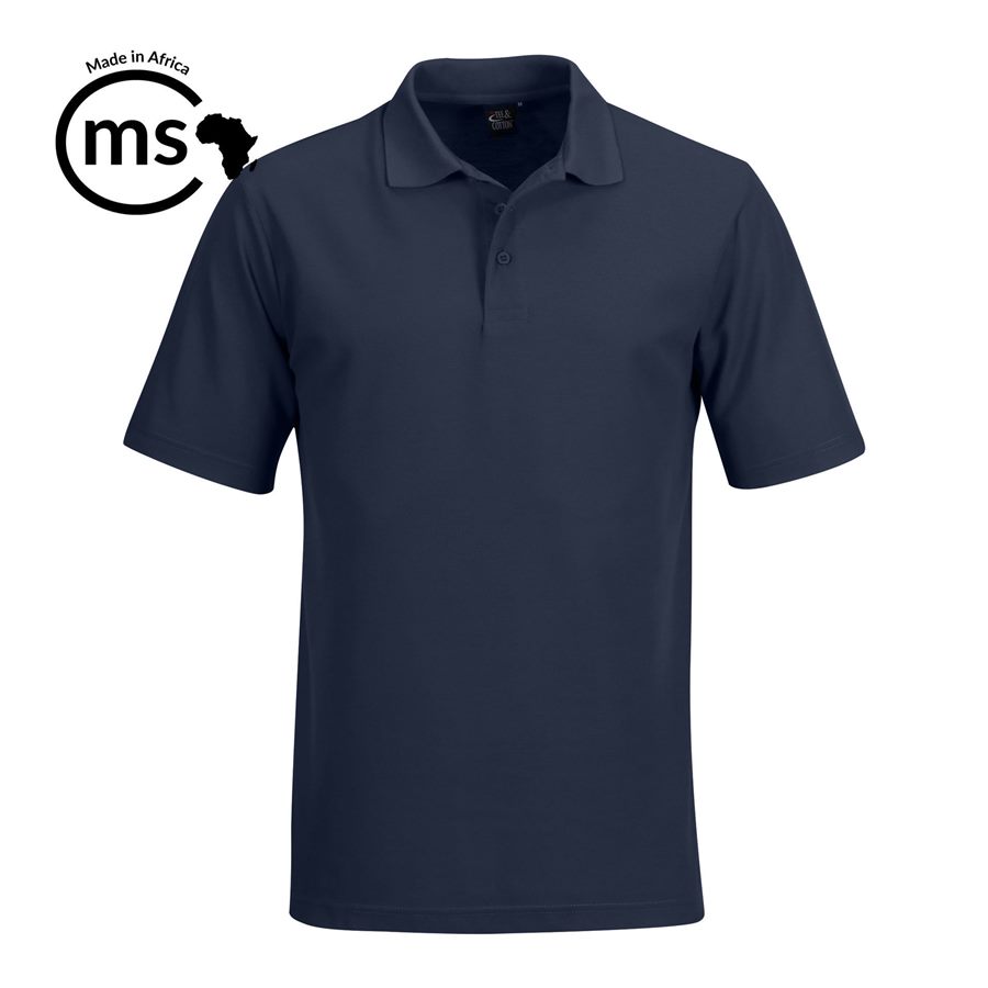 175g Classic Pique Knit Polo - Cadet Blue - Alternative stock - While stocks last