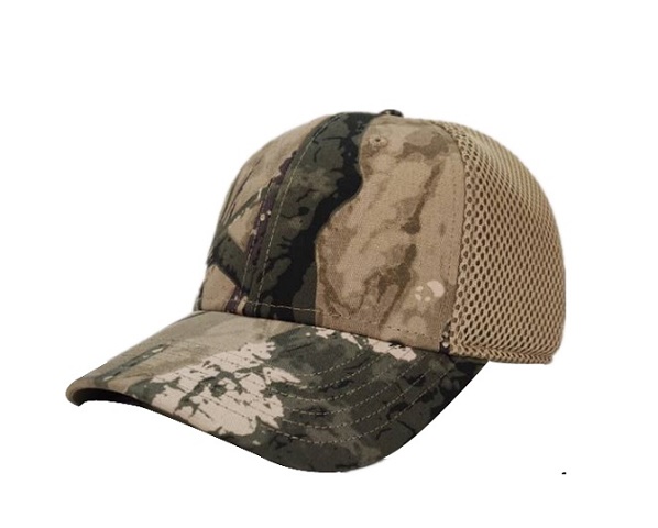 CAMO LEAF CAP WITH SANDWICH MESH BACK(CSAN01)