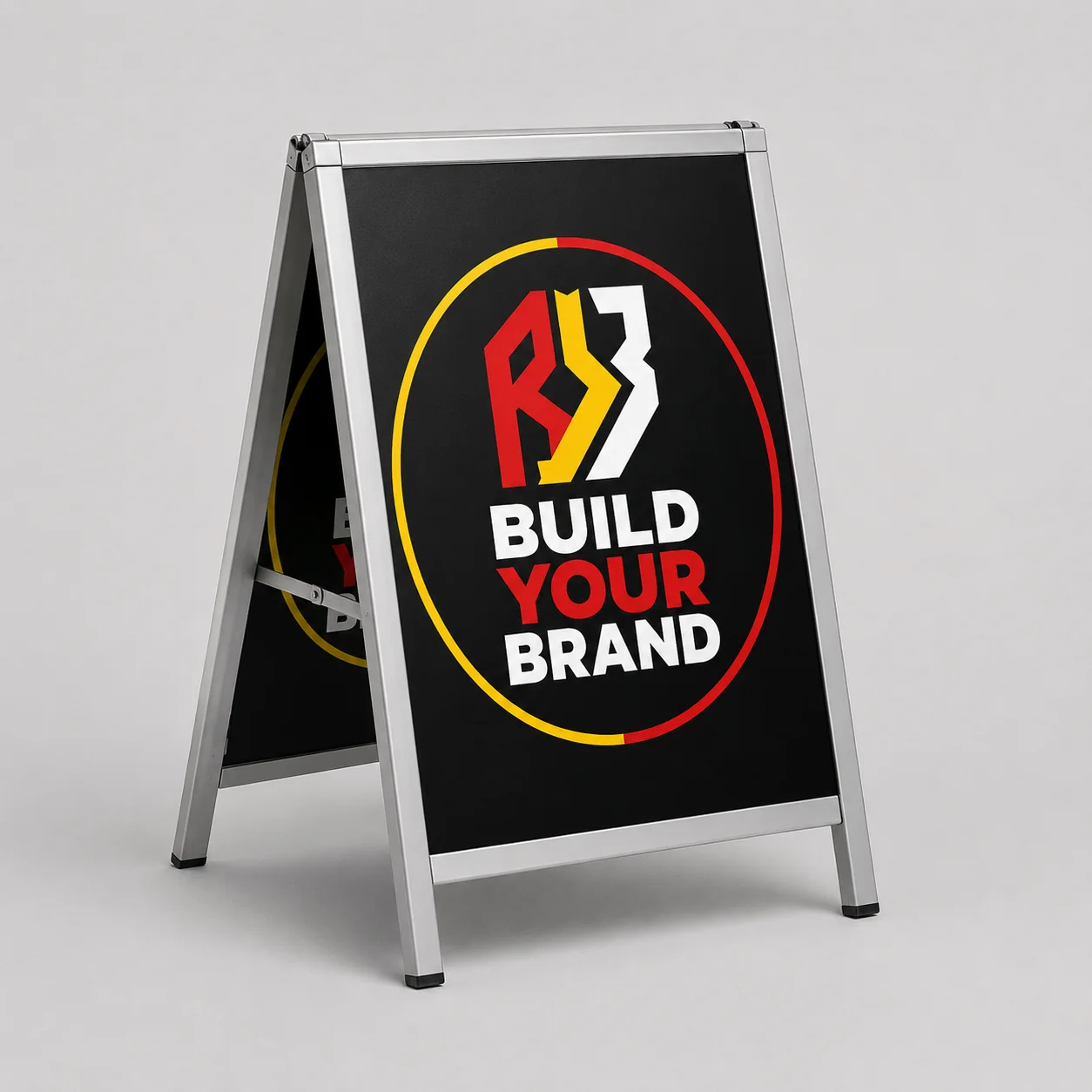 Build Your Brand Sandwich Board, Double-Sided, A2